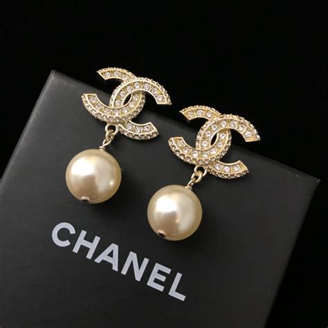 chanel inspired earrings wholesale